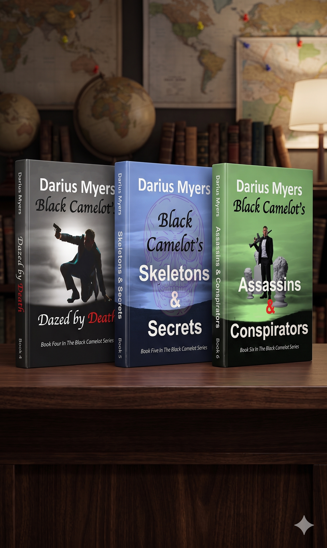 Darius Myers on why he took the Black Camelot series independent—