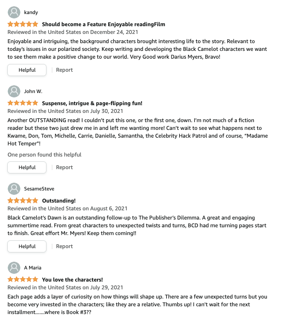 Black Camelot's Dawn & The Return of Madame Hot Temper- Ebook